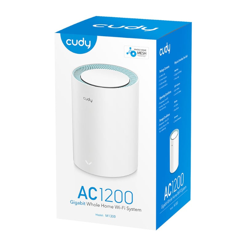 AC1200 Wi-Fi Mesh Kit 1 Pack With Gigabit