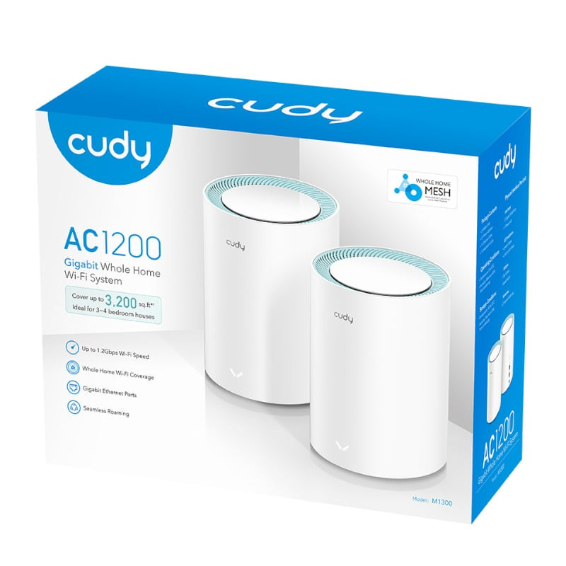 AC1200 Wi-Fi Mesh Kit 2 Pack With Gigabit