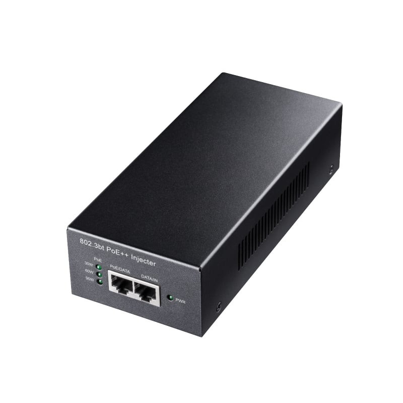 90W Gigabit PoE+ Injector