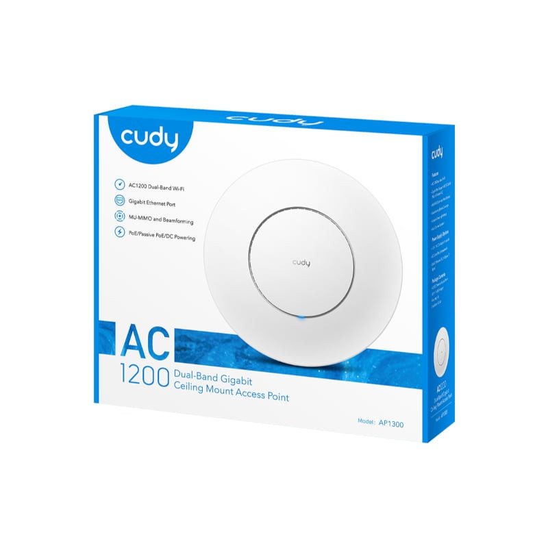 AC1200 Gigabit Dual Band Ceiling Access Point