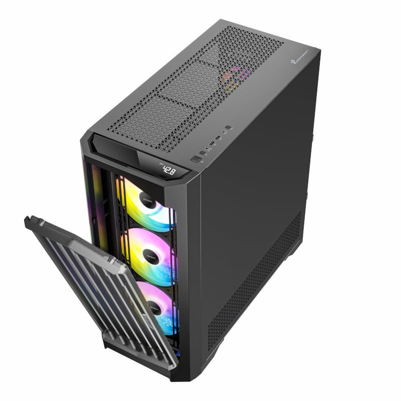 Performance FT1 E-ATX |ATX |M-ATX | ITX ARGB Full-Tower Gaming Chassis – Black