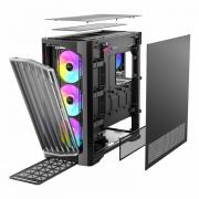 Performance FT1 E-ATX |ATX |M-ATX | ITX ARGB Full-Tower Gaming Chassis – Black