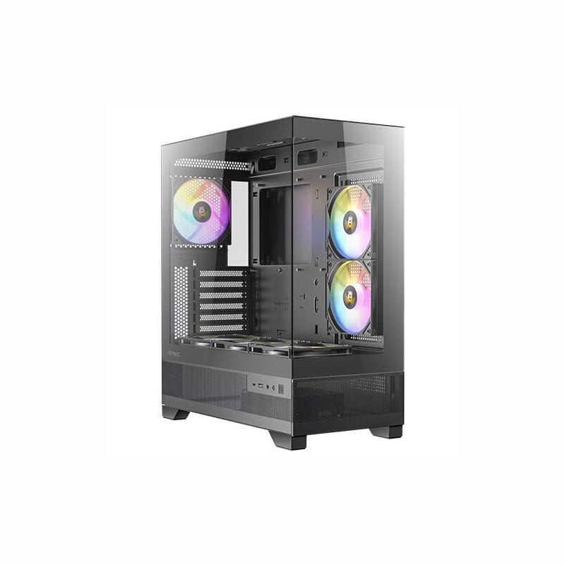 CX700 Elite ATX | Micro-ATX | ITX RGB Mid-Tower Gaming Chassis – Black