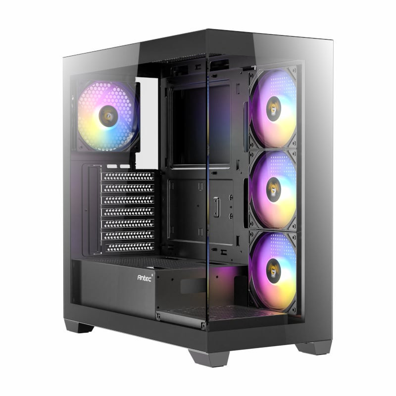 CX300 Elite ATX | Micro-ATX | ITX RGB Mid-Tower Gaming Chassis – Black