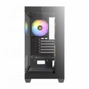 CX300M Micro-ATX | ITX RGB Mini-Tower Gaming Chassis – Black