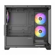 CX300M Micro-ATX | ITX RGB Mini-Tower Gaming Chassis – Black