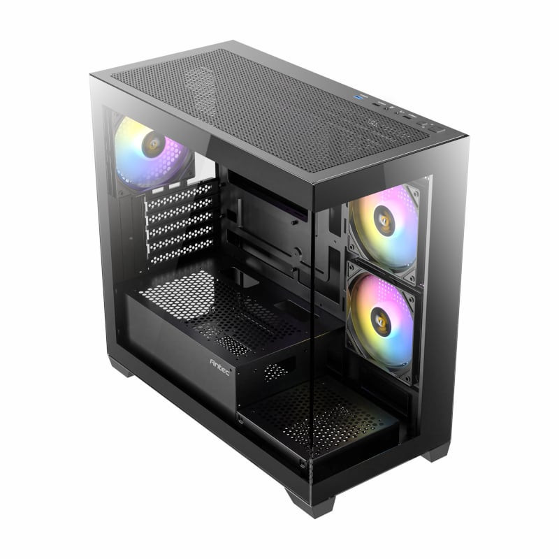 CX300M Micro-ATX | ITX RGB Mini-Tower Gaming Chassis – Black