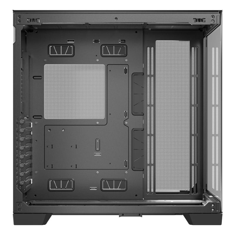 C8 Basic E-ATX | ATX | Micro-ATX | ITX Dual Chamber Gaming Chassis  Black