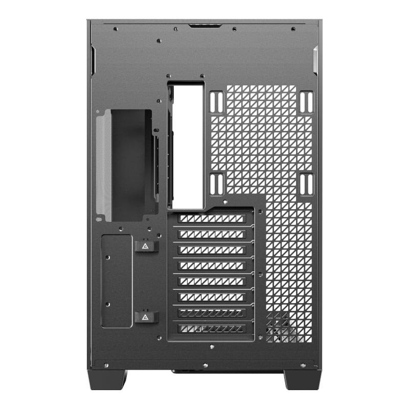 C8 Basic E-ATX | ATX | Micro-ATX | ITX Dual Chamber Gaming Chassis  Black