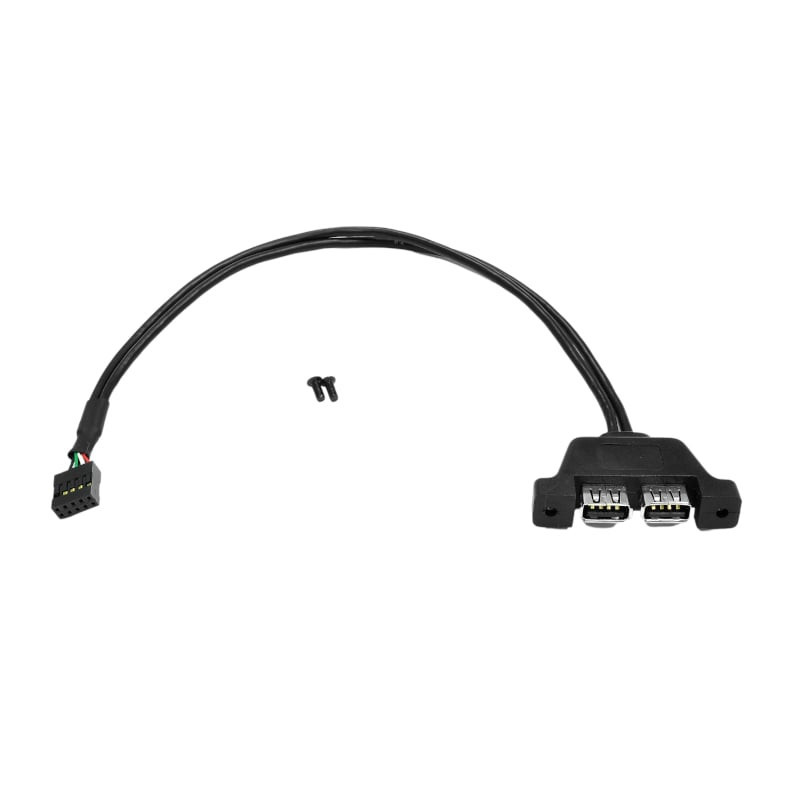 DESKMINI 2 x USB 2.0 Interface Adapter Cable