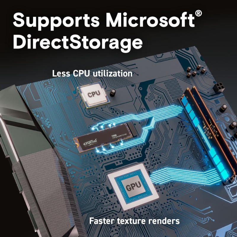 T500 500GB M.2 NVMe Gen4 NAND SSD