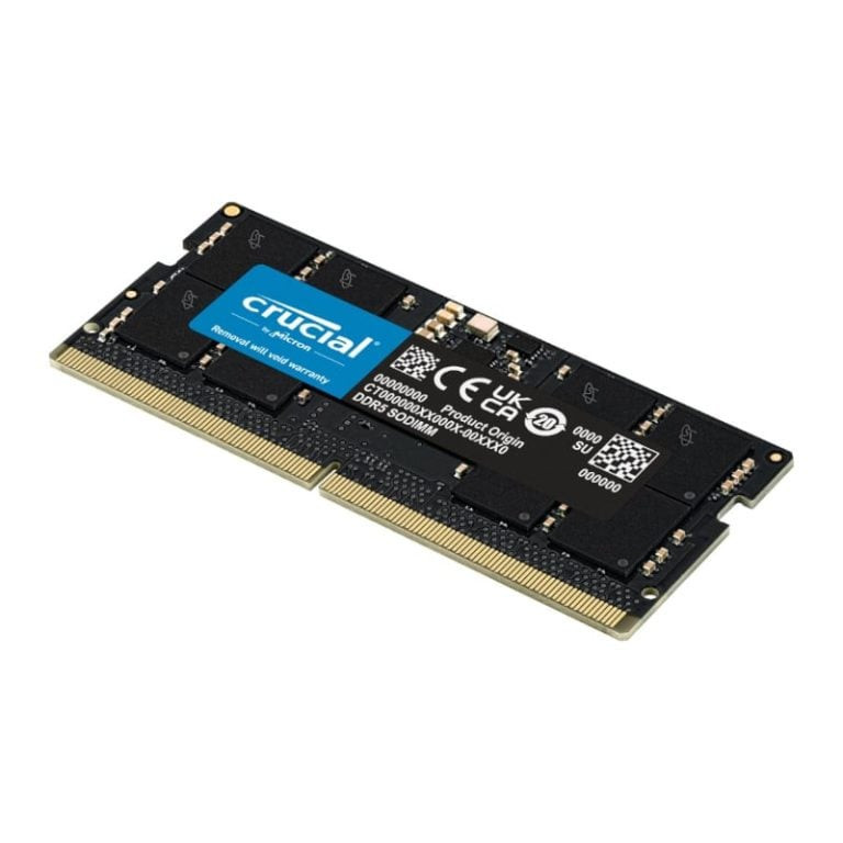 8GB 5600MHz DDR5 SODIMM Notebook Memory