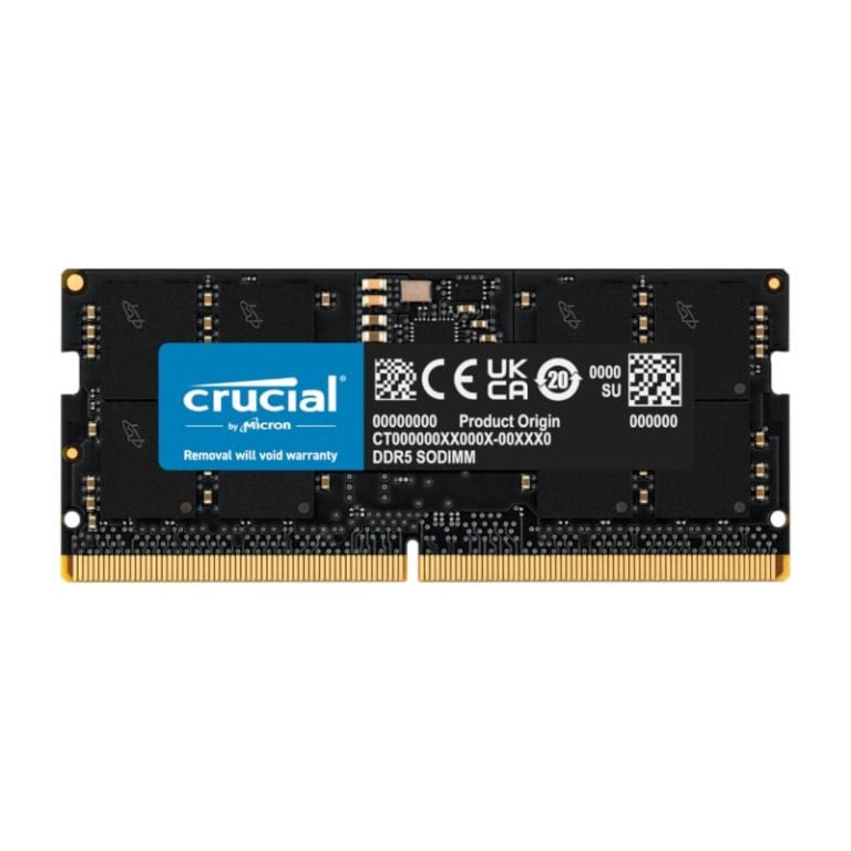 48GB 5600MHz DDR5 SODIMM Notebook Memory