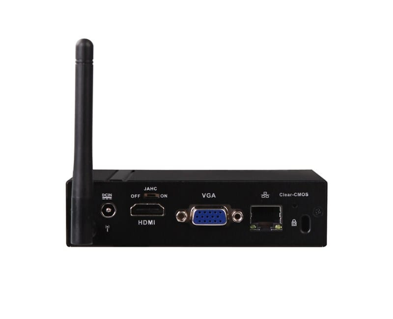 F202 Fanless Celeron N2807 2GB 1xVGA|1xHDMI