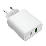 Wall Charger 38W Type-C/QC 3 WH