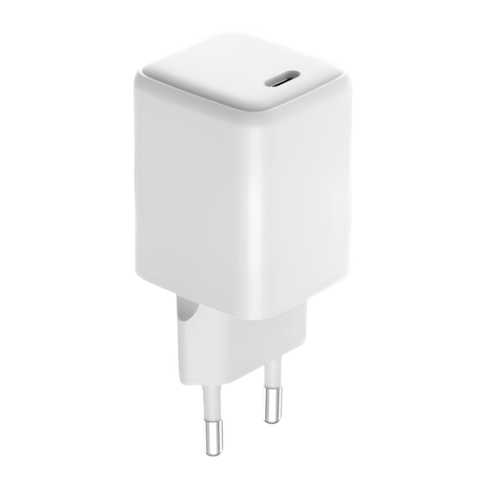 Wall Charger Single Type-C PD20W WH