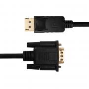 1080P DisplayPort to VGA Cable 1.8m Poly