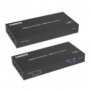 HDMI HDBaseT 150m 1080P Extender w/Audio Embedder and De-embedder