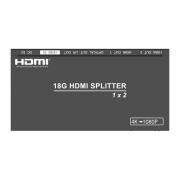 1×2 HDMI 2.0 Splitter with Scaler/Audio Extract EDID HDCP 2.2