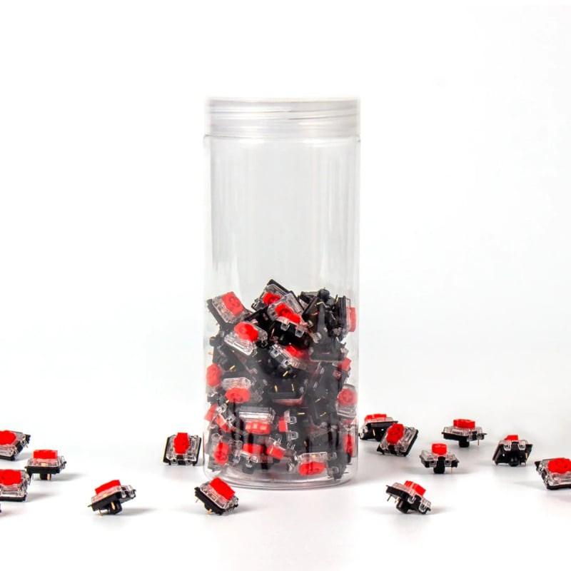 Red Gateron Low Profile Switches 110 pcs