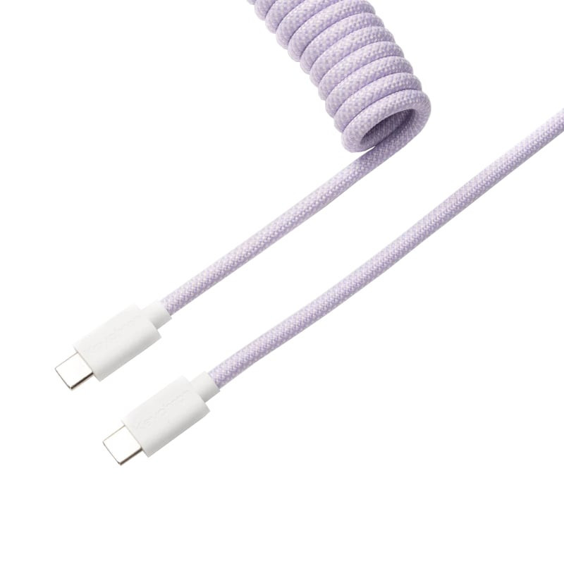 Coiled Aviator Cable – Light Purple/Straight