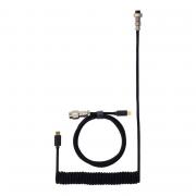 Coiled Aviator Cable – Black/Straight