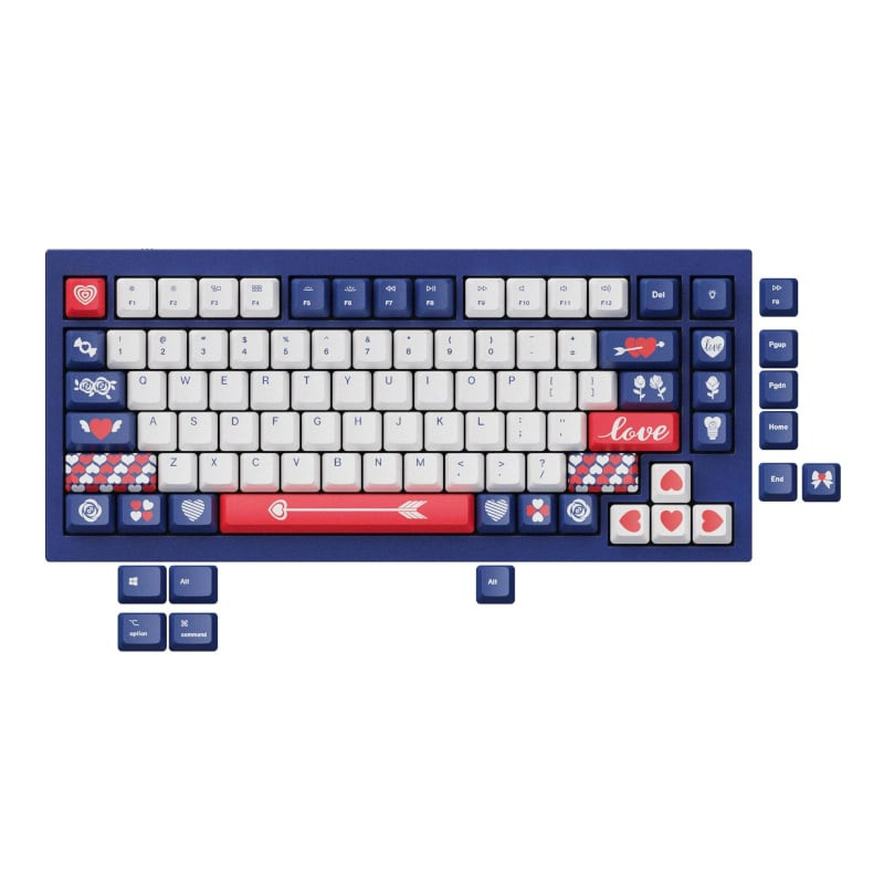 Dye-Sub PBT Full Keycap Set – Love