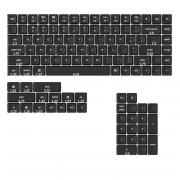 Double Shot PBT LSA Full Keycap Set – Black