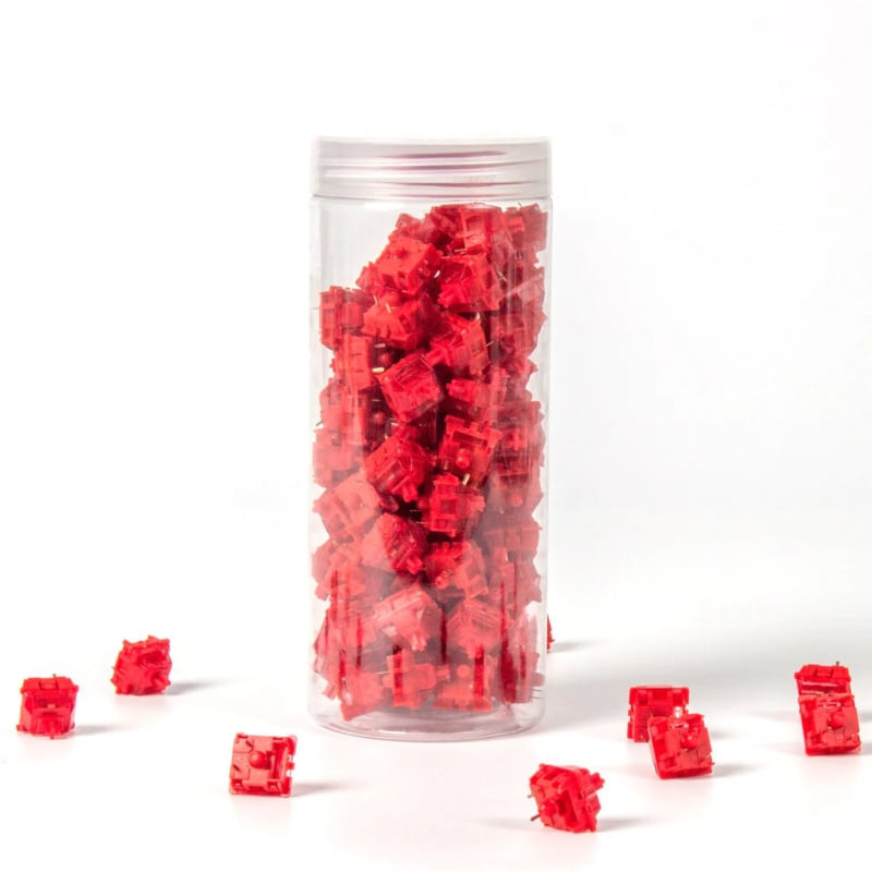 Red Gateron Phantom Switches 110 pcs