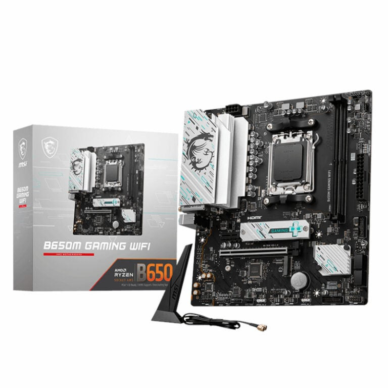 B650M GAMING WIFI AMD AM5 mATX Gaming Motherboard