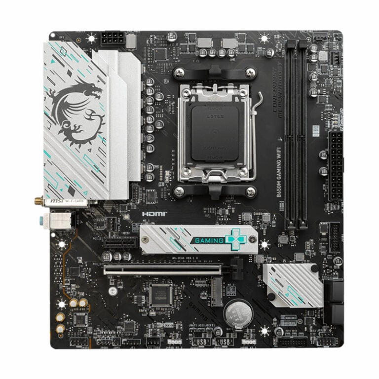 B650M GAMING WIFI AMD AM5 mATX Gaming Motherboard