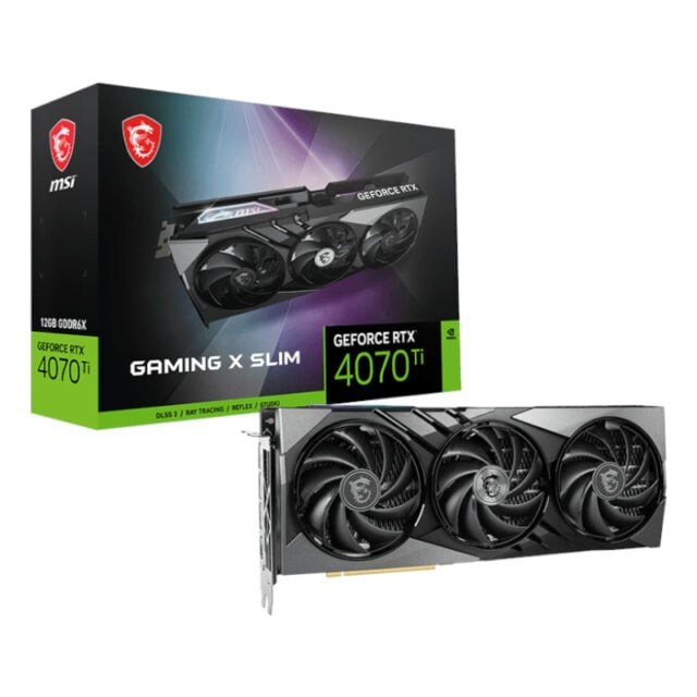 Nvidia GeForce RTX 4070Ti Gaming X SLIM 12G GDDR6X 256-BIT Graphics Card