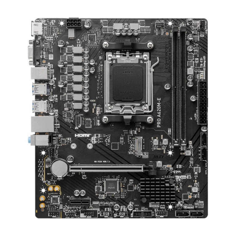 A620M-E PRO AMD AM5 MATX Gaming Motherboard