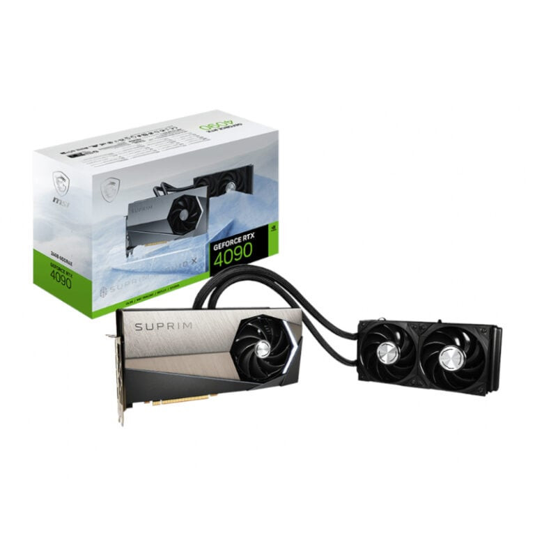 Nvidia GeForce RTX 4090 Suprim Liquid X 24G GDDR6X 384-BIT Graphics Card