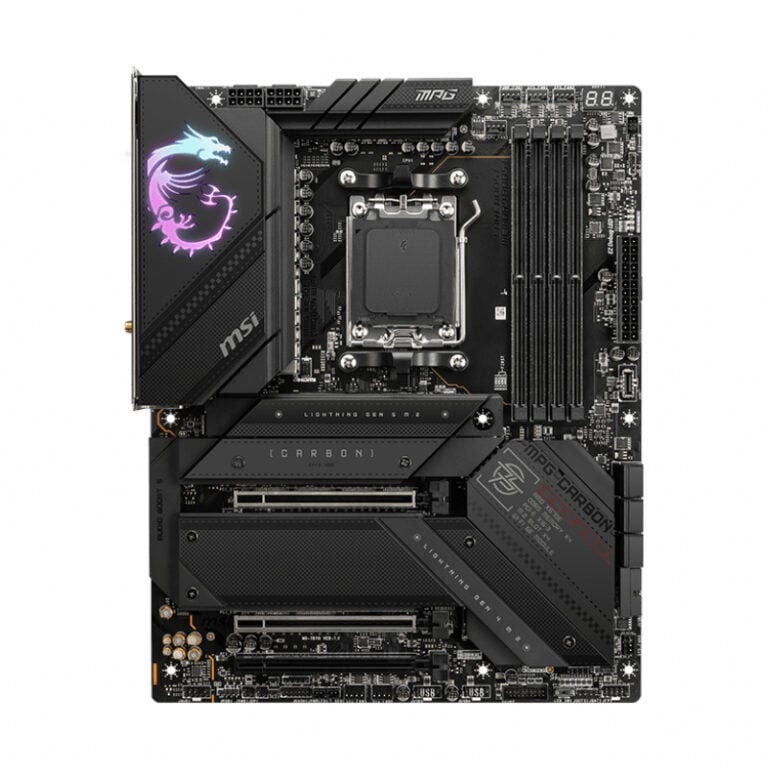 MPG X670E CARBON WIFI AMD AM5 ATX Gaming Motherboard