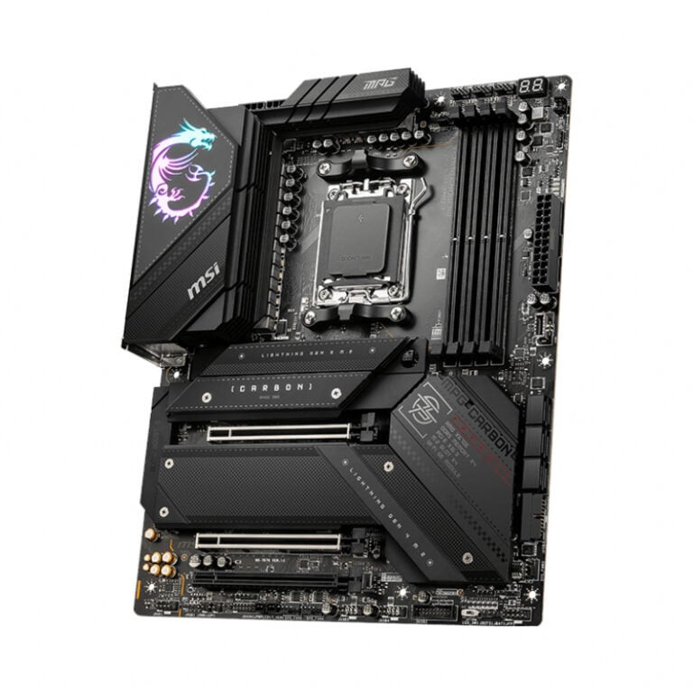 MPG X670E CARBON WIFI AMD AM5 ATX Gaming Motherboard