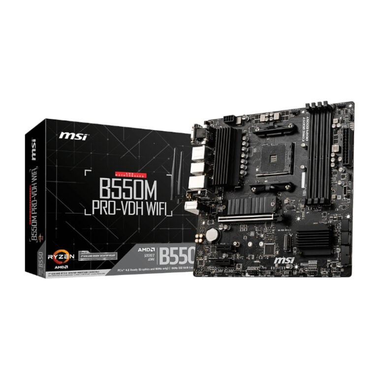 B550M PRO-VDH WIFI AMD AM4 MATX Gaming Motherboard