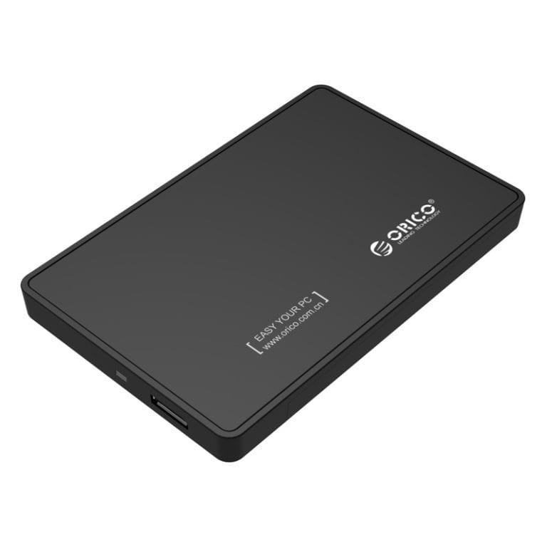 2.5″ USB3.0 External HDD Enclosure – Matt Black