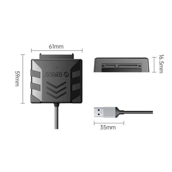 USB to SATA Adapter with PWR