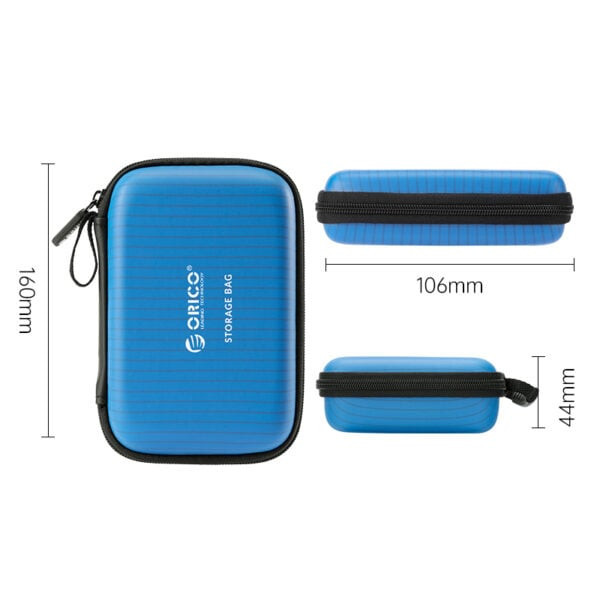 2.5inch HDD Protection Case Blue