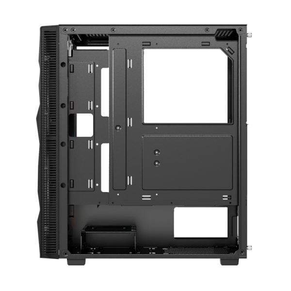 ATX  Micro-ATX  Mini-ITX RGB Mid-Tower Gaming Chassis Black