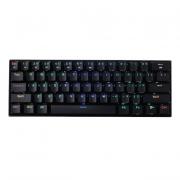 DRACONIC PRO Mechanical 61 Key Bluetooth 5.0 RGB 9 Colour Modes Rechargable Battery Type-C Charging Cable Gaming Keyboard  Black