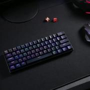 DRACONIC PRO Mechanical 61 Key Bluetooth 5.0 RGB 9 Colour Modes Rechargable Battery Type-C Charging Cable Gaming Keyboard  Black