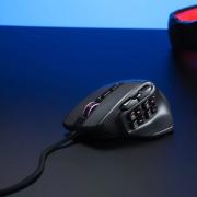 Aatrox 6200DP RGB MMO Gaming Mouse – Black