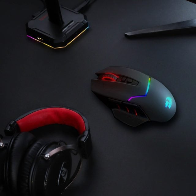 Mirage Pro 8000DPI RGB Wireless Gaming Mouse – Black