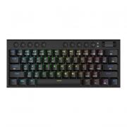 Horus Mini Pro 61Key Wireless Bluetooth Red Switch RGB Low Profile Gaming Mechanical Keyboard – Black