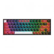 Castor Pro 68Key Wireless Red|Black|White KeyCap Bluetooth RGB Red Switch – Black|Red