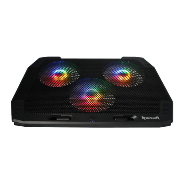 Dual USB 3 Fan RGB Gaming Notebook Stand