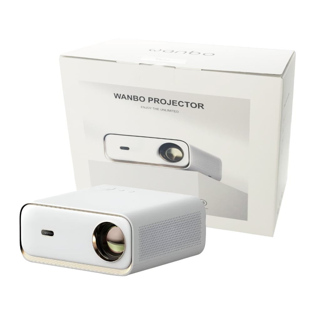 X5 1080P 1100ANSI Android 9.0 Smart Projector White