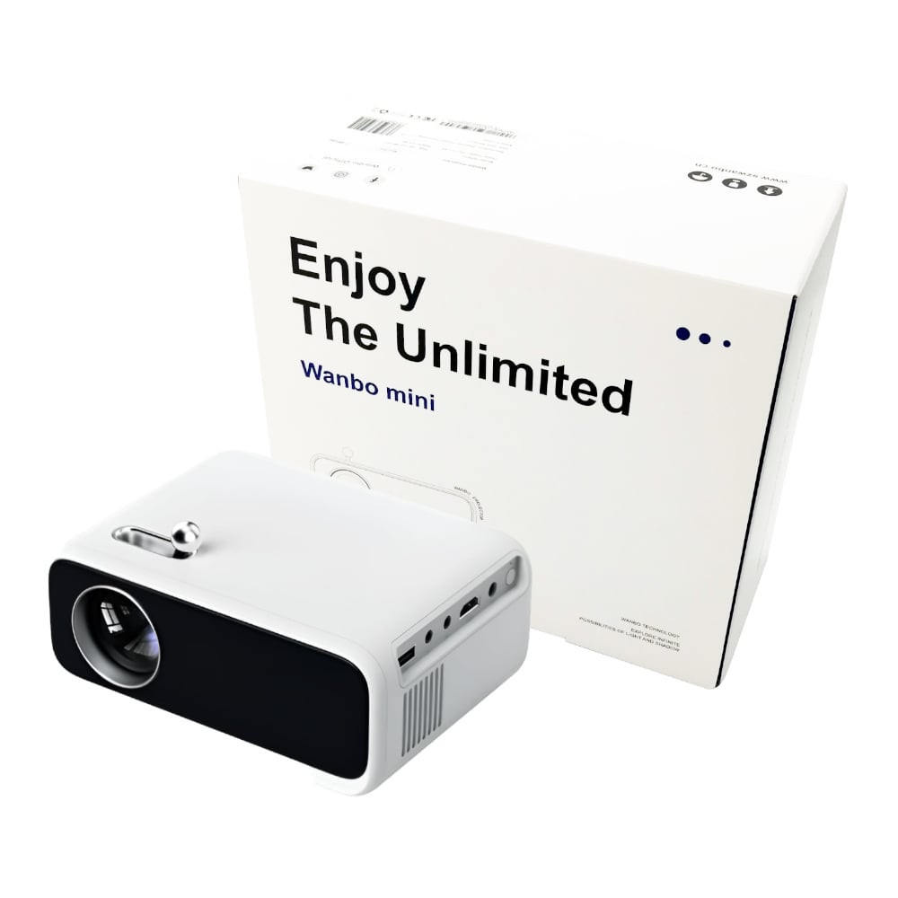 MINI PRO 720p 250ANSI Android 9.0 Smart Projector – White